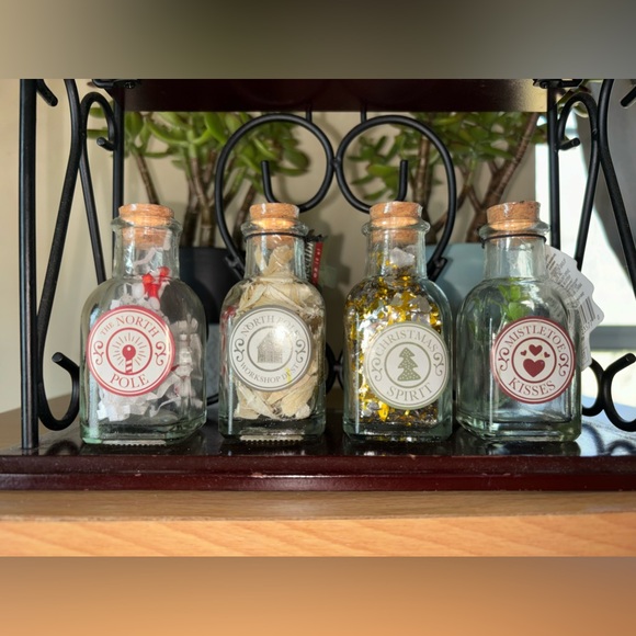 Set of 7 Target Christmas Bottles for Tiered Tray - Picture 3 of 11